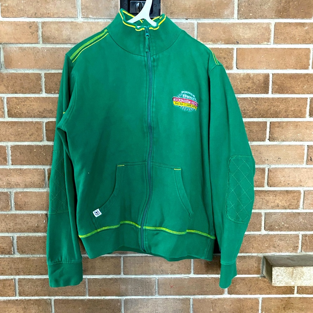 GUC Rare Hockenheim Race Track Jim Clark Revival Full Zip Sweater